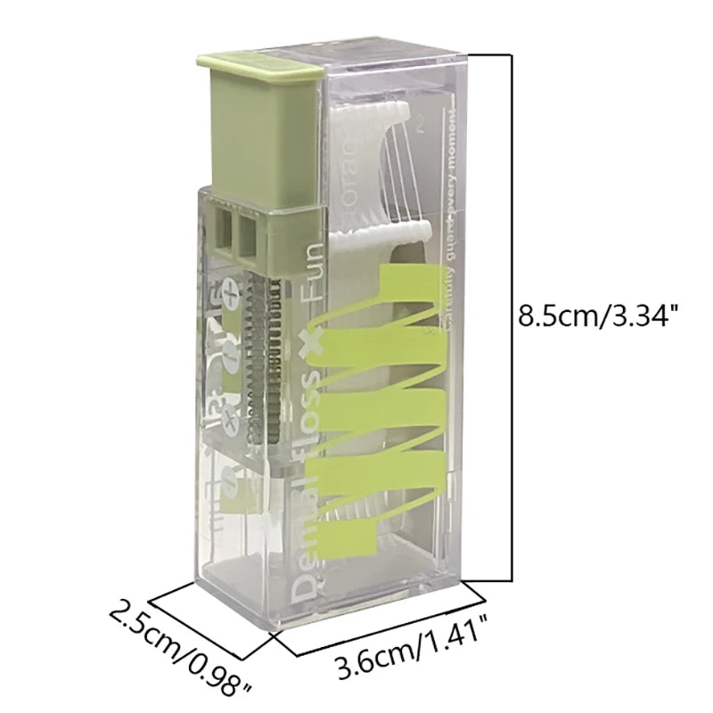 Dispenser Convenient Dental Floss Automatic Storage Box Oral Hygiene Qme
