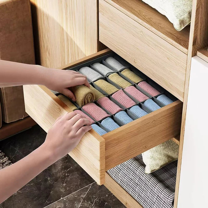 Household Wardrobe Box Cabinet Drawer Organizer Underwear Socks Bra Qme