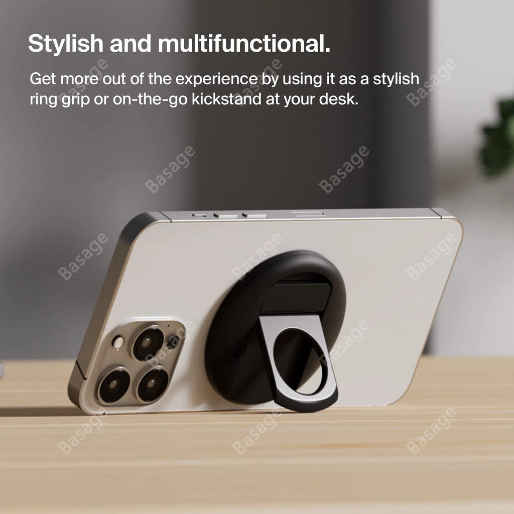 Continuity Camera Mount for MacBook Laptops/iPhone 12, 13 &14, Compatible with Magsafe, iPhone Webcam Mount, Desk View Avaliable Qme
