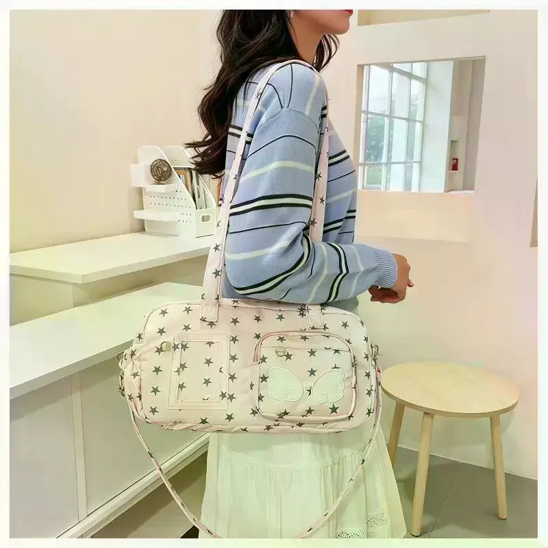 Jk Large Capaci Single Oulder Crossbody Bag For Women Casual Pure Color Leisure Youth Bag Handbag Tote Bags Qme