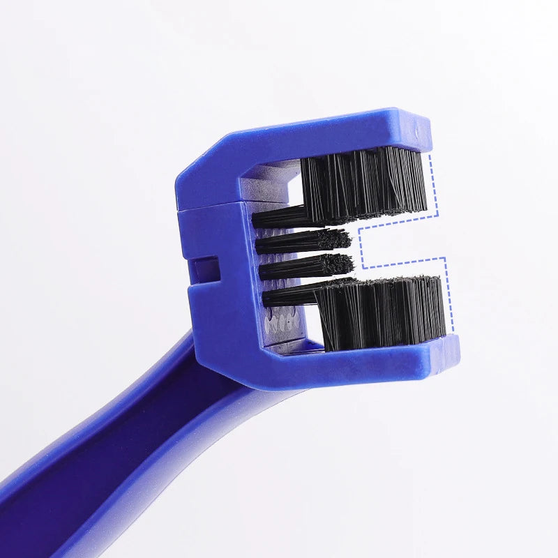 Enhanced Version Bicycle Moto Chain Brush Plastic Cleaner Clean Qme