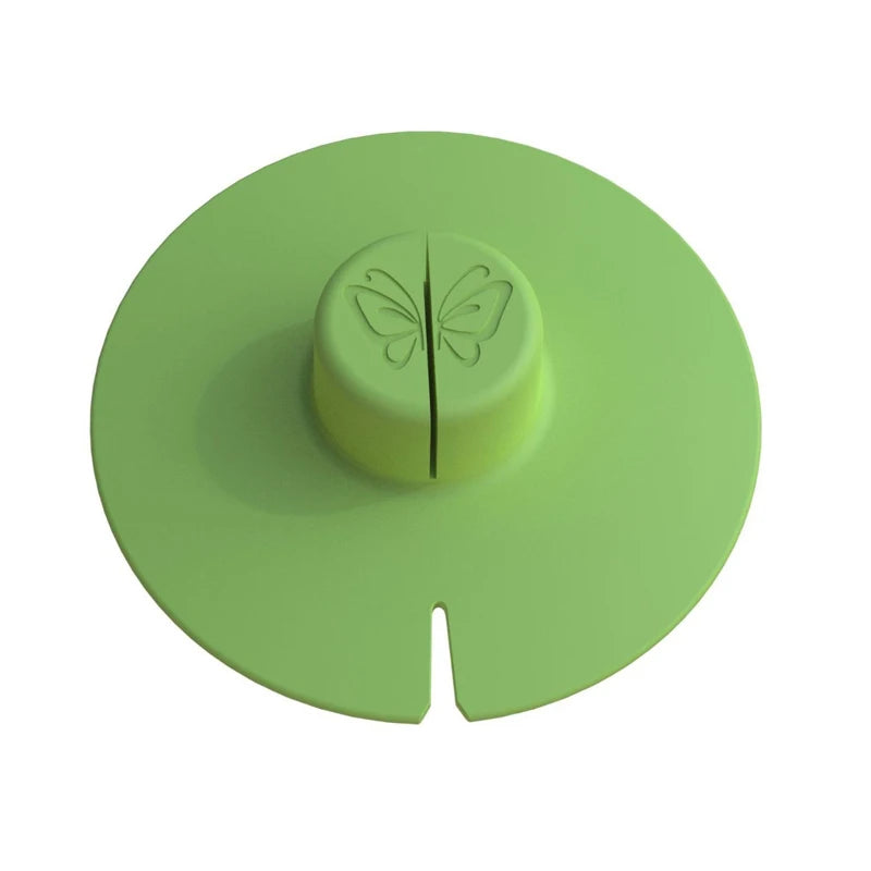 1pc Silicone Tea Bag Buddy, Silicone Tea Bag Holder & Squeezer, Easy to Use, Mess Free, Dishwasher Safe Qme Green