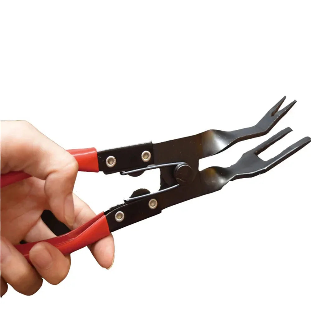 Car Headlight Repair Installation Tool Trim Clip Removal Pliers Van Door Panel Fascia Dash Upholstery Remover Tool New Qme Watermelon red 33mm