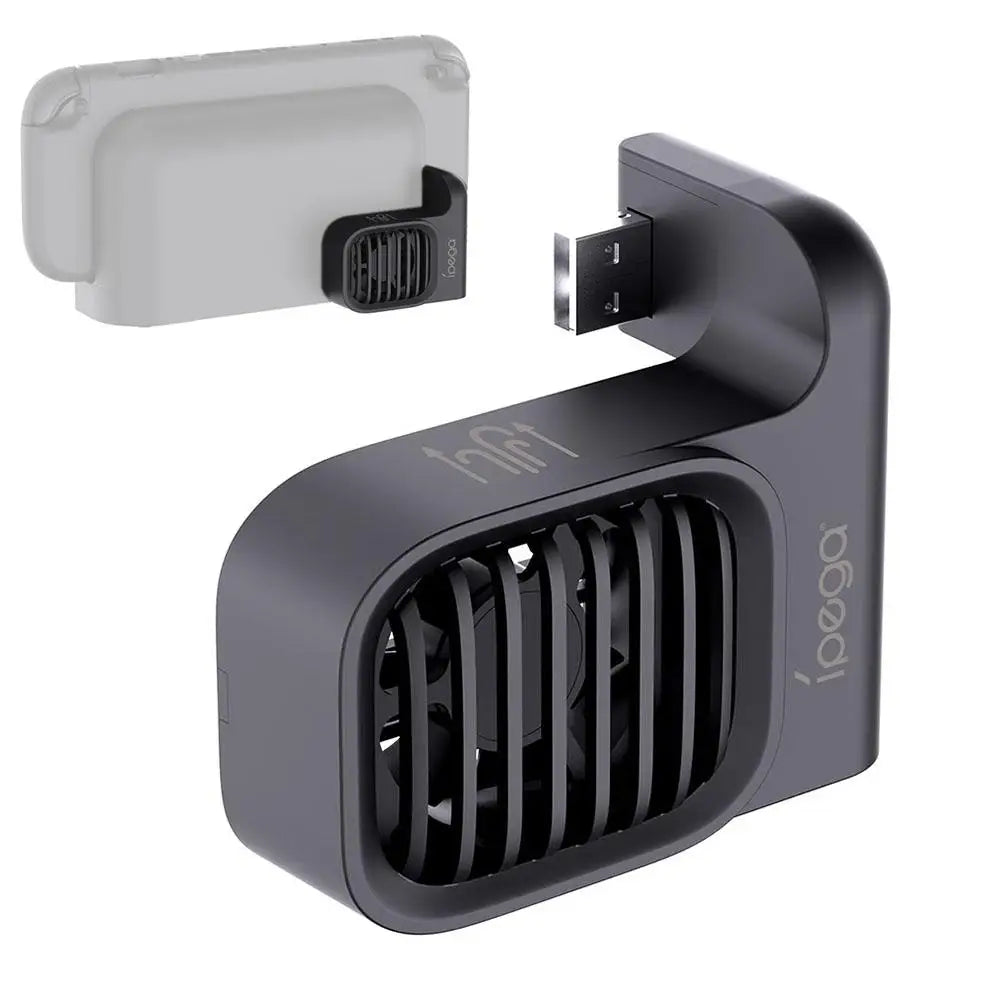 1PC For Switch2 Dock Cooling Fan with 2-Speed Adjustment Console Dock Cooler Host Heat Sink for Nintendo Switch2 Qme