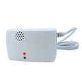 AT-300 Natural Gas Sensitive Detector Alarm Independent Gas Detector Sensor Wall Hanging Within 1 M From Ceiling Board Qme US Plug