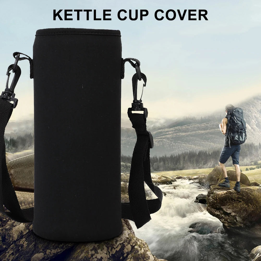 Water Bottle Cover Bag Pouch Water Kettle Pouch Holder Shoulder Strap Bag Water Bottle Pouch Holder Shoulder Strap Qme