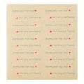 Especially For You Long Kraft Paper Sticker Scrapbooking Labels Gift Sticker, Self-adhesive DIY Paper Label Qme 10pcs 1600*900*700MM
