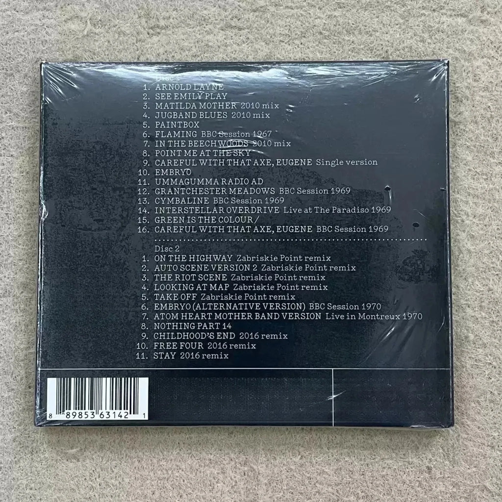 Vintage Rock Early Years Highlights CD, Abstract Fluid Art Cover, High-Fidelity Audio Disc for Music Fans, Home & Car Use Qme