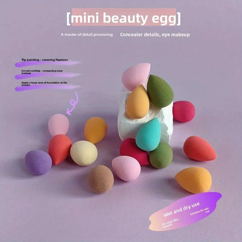 Multi-color Makeup Sponge Cosmetic Mixer Beauty Egg Soft Foundation Qme