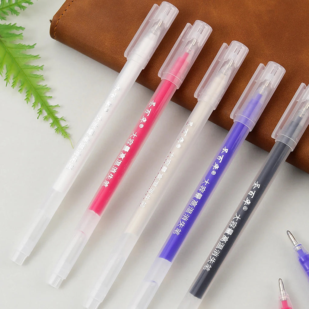 6 Colors Heat Erasable Magic Marker Gel Pen,High Temperature Disappearing Fabric DIY Craft Sewing Accessories Pens Qme