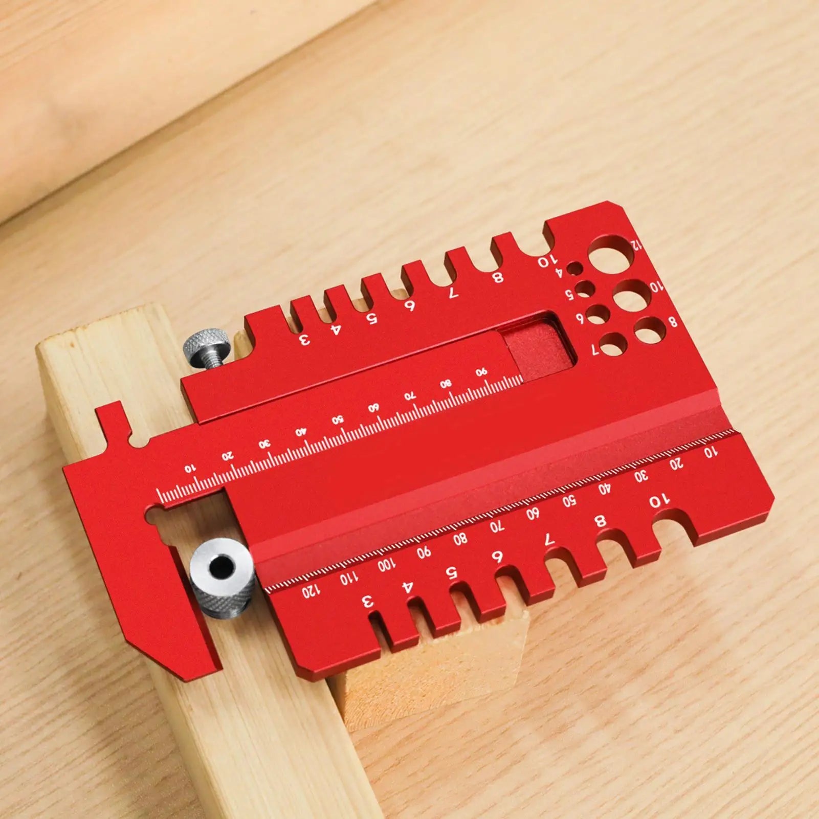 Woodworking Ruler Measuring Gauge Tenon Workshop Home Improvement Qme