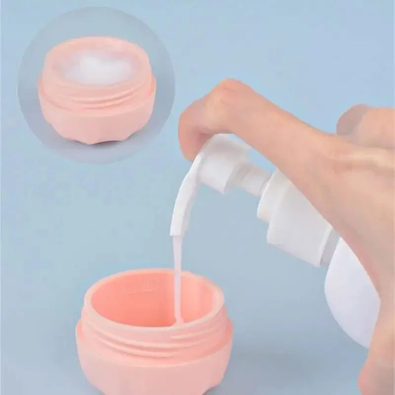 Portable Leak-proof Cosmetics Lotion Packaging Cans Silicone Cream Qme
