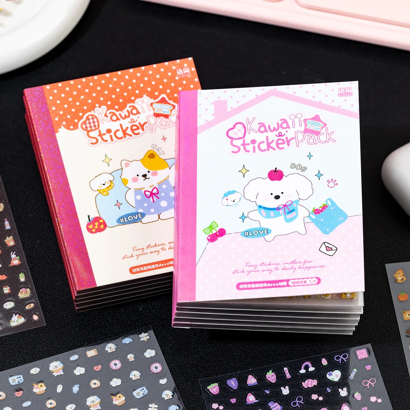 32 Pcs Kawaii Cartoon food shapes Sticker Book Cute Decorative Romantic Handbook Scrapbook Stickers Korean Stationery Supplies Qme