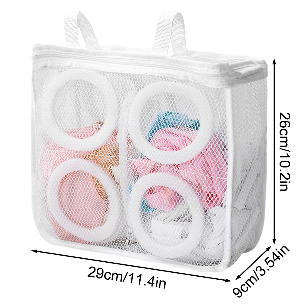 Laundry Bag Protection Bag Lazy Person Shoe Bag Bra Underwear Bag Protection Bag Shoe Built-In Divider Bathroom Qme