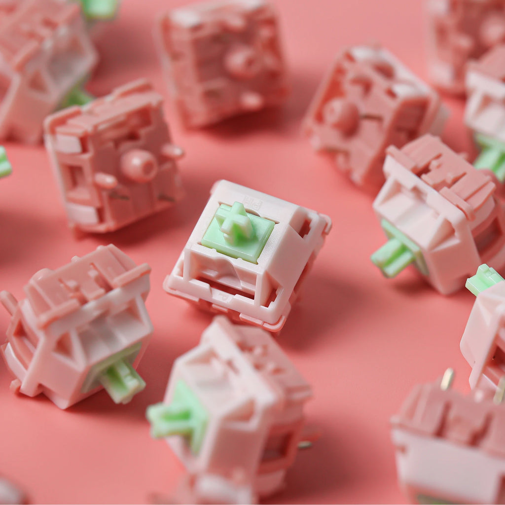 Aniya Switch Linear Switches Mechanical Keyboard Switch 5 Pin HIFI Sound Hot Swap 45g 28g Custom DIY POM Qme