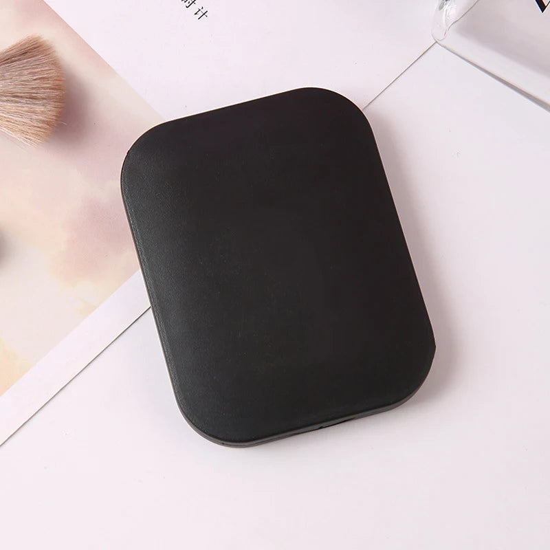 Comb Girl Makeup Tools Vanity Miror Small Mirror Solid Fashion Qme Black