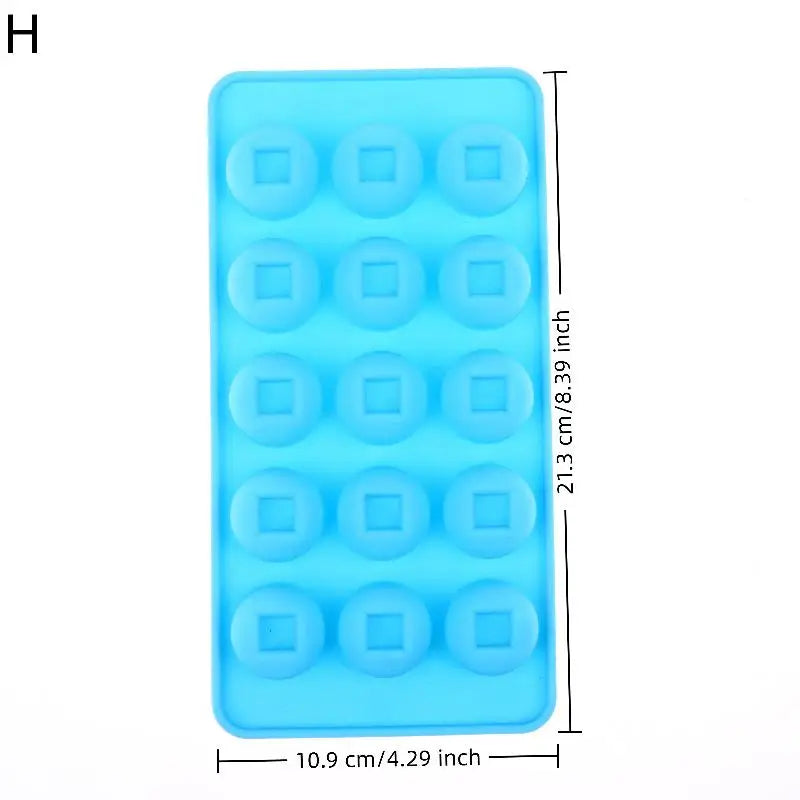 Silicon Chocolate Candy Molds Baking Cake Trays Pastry Accessories Qme H