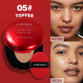  Air Cushion Foundation Light Natural Concealer Red Shell Foundation Natural Brighten Skin Color Long Lasting Makeup Foundation Qme 05