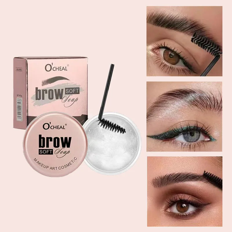 Soft Eyebrow Gel Waterproof Sweat Resistant Easily Creates Natural Qme