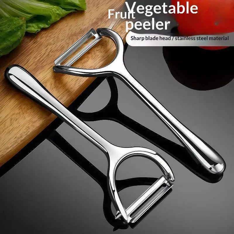Stainless Steel Dual Side Vegetable Peeler Peeling Julienning Qme A5