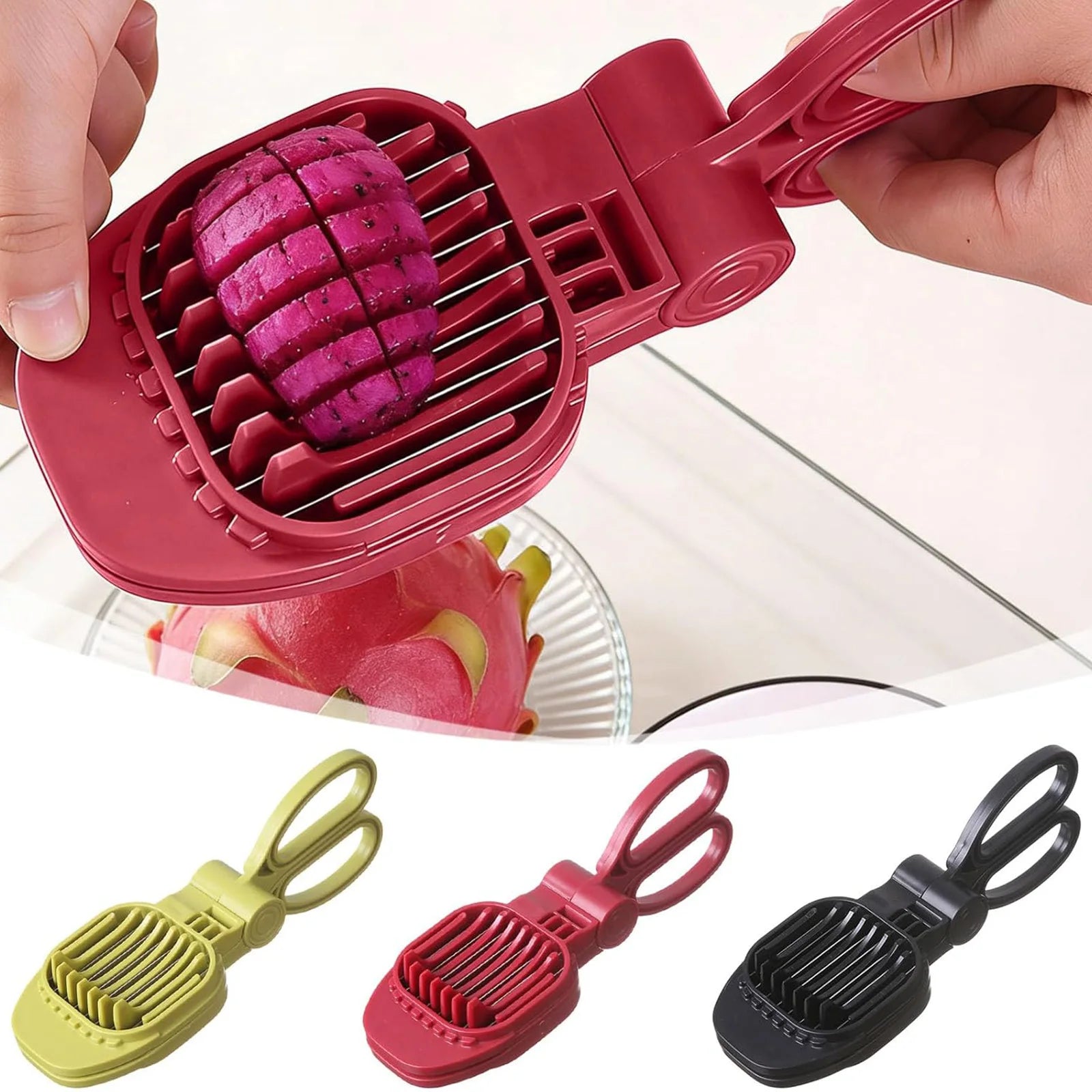 Plastic A Quick and Safe Multipropose Kitchen Gadget That Can Be Used To Decompose Boiled Eggs Sausages Cucumbers and Fruits Qme