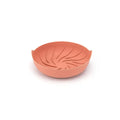 Silicone Air Fryer Basket High Temperature Resistant Baking Silicone Pan Inner Basket Silicone Pot Air Fryer Qme Pink Small