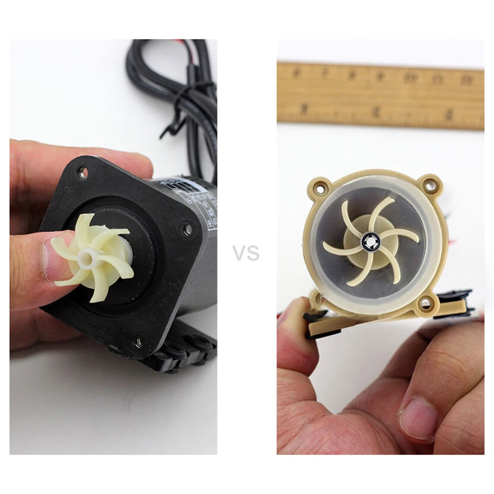 12V DC Solar Brushless Motor Hot Water Pump Solar Water Pump High Temperature Resistant Solar DC Motor Water Circulation Pump Qme