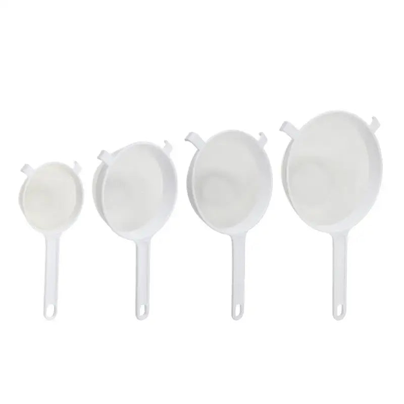 Coffee Filter Colanders Tools Plastic Fine Mesh Spoon Strainer Qme