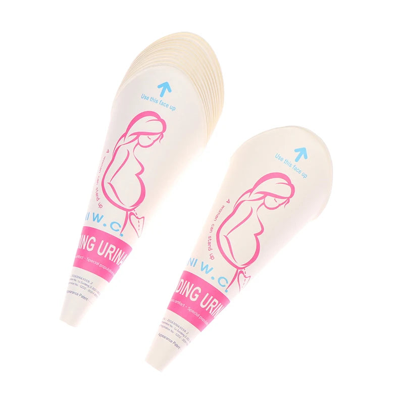 Outdoor Travel Camping Portable Female Urinal Disposable Paper Qme