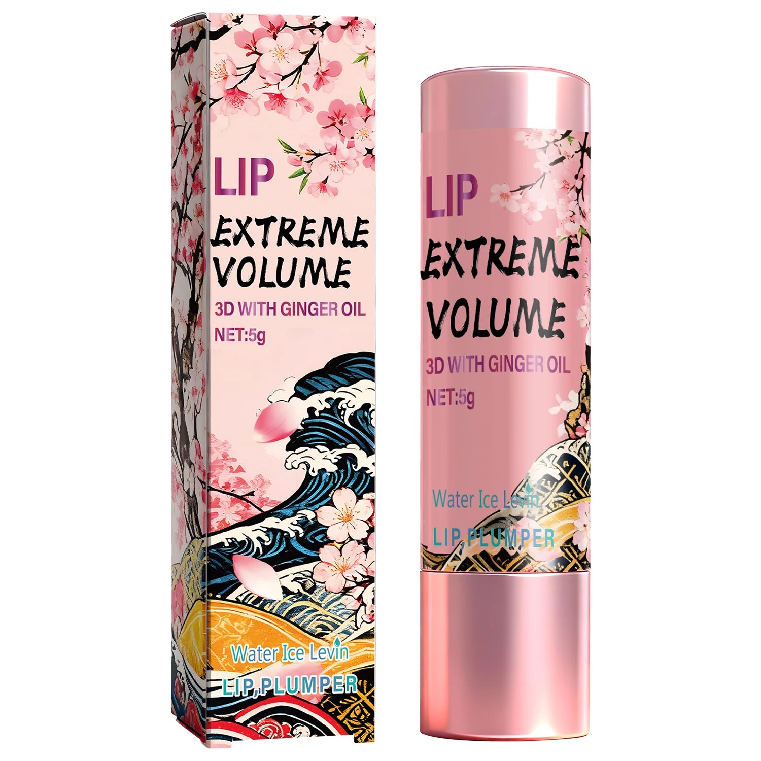 Lip Extreme Volume 3D Cream with Ginger Oil for Plumping & Moisturizing, Day & Night Use, Non-Sticky Smooth Lips. Qme Red 5g