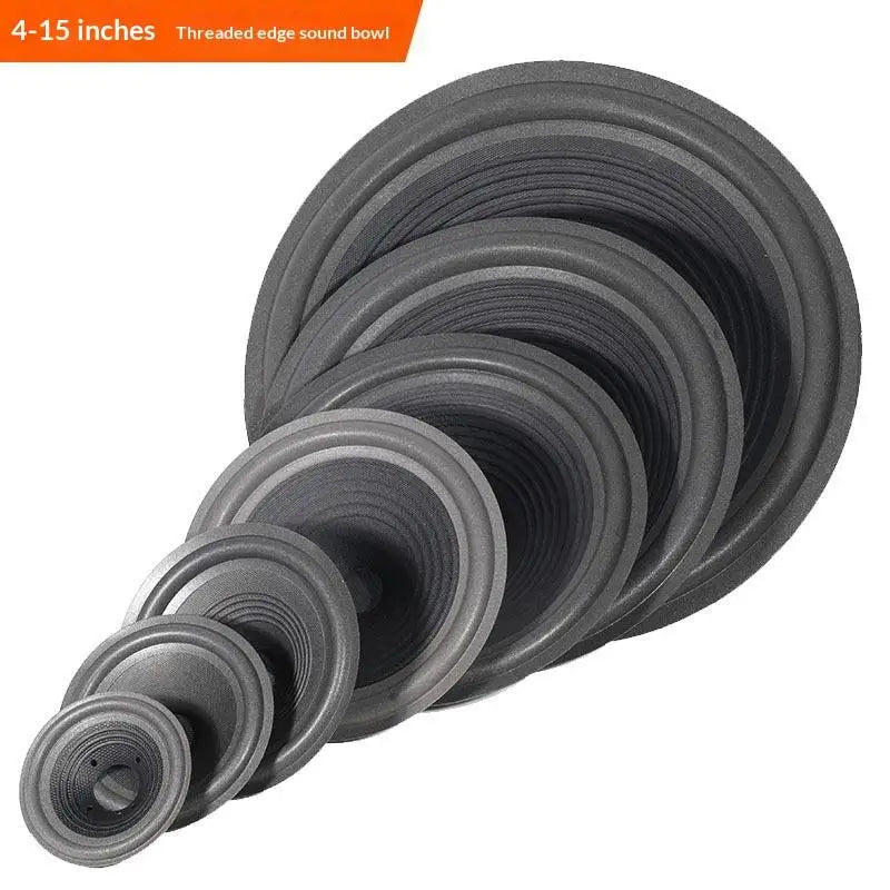 Durable Speaker Woofer Paper Cone Foam Edge Voice Coil 4 5 6 8 10 Car Qme