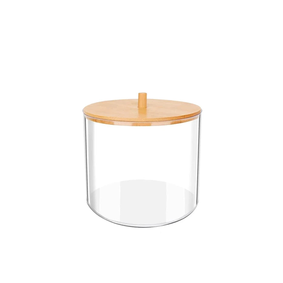 900ml Laundry Powder Container Box with Lid Laundry Room Organizer to Storage Laundry Pods/Scent Booster/Bleach Tablet Qme clear-D