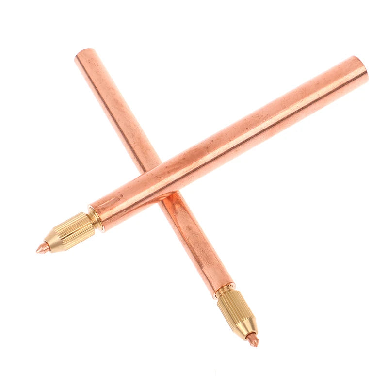 DIY Point Touch Pen Thread Fixed Battery Spot Welding Accessories Qme