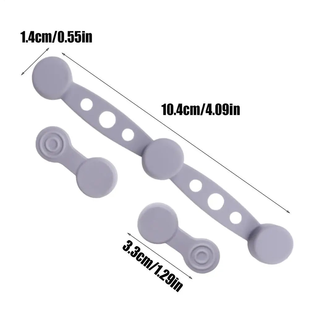 Air Fryer Liner Magnets Buckle Silicone Accessories Holder Holding Qme Grey