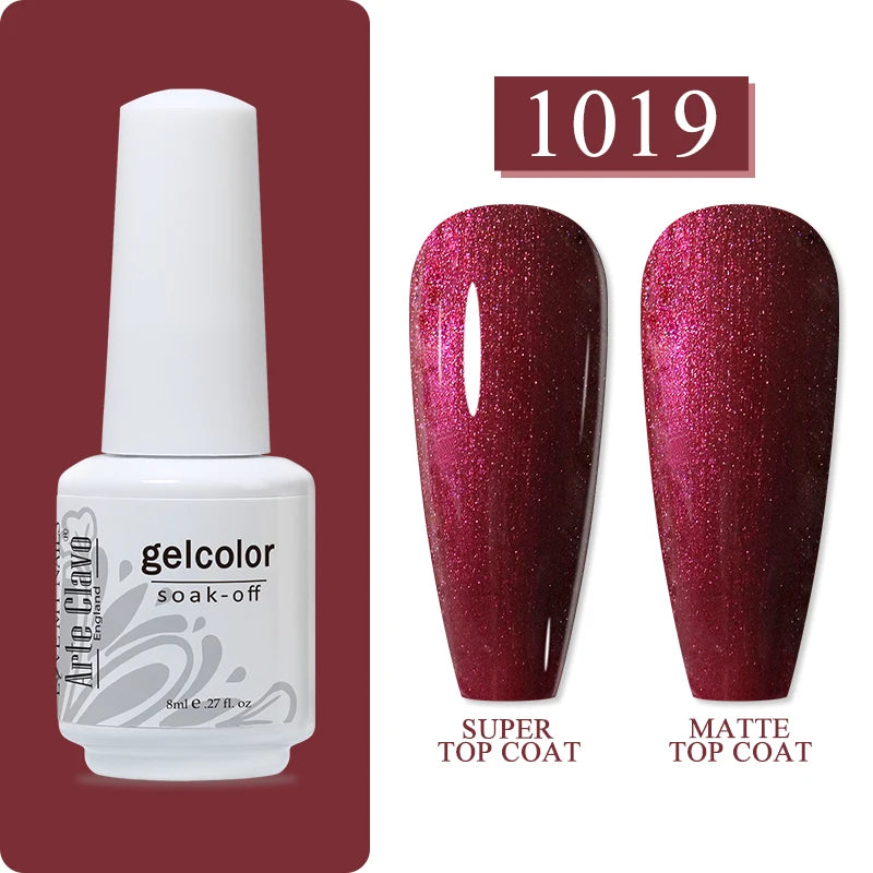 Arte Clavo Art Nails Varnish Base Coat Gel Nail Polish UV LED Lamp