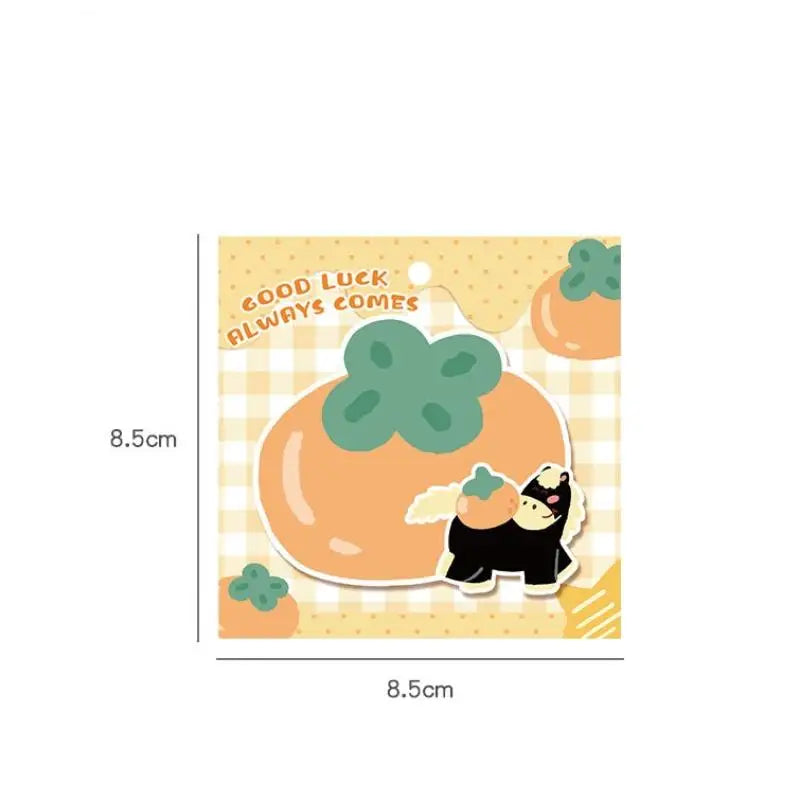 5 10Books Cute Pony Shape Convenience Sticky Notes Cartoon Has Qme