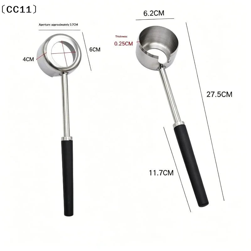 Durable Coconut Opener Tool Stainless Steel Hole Maker Puncher Meat Qme