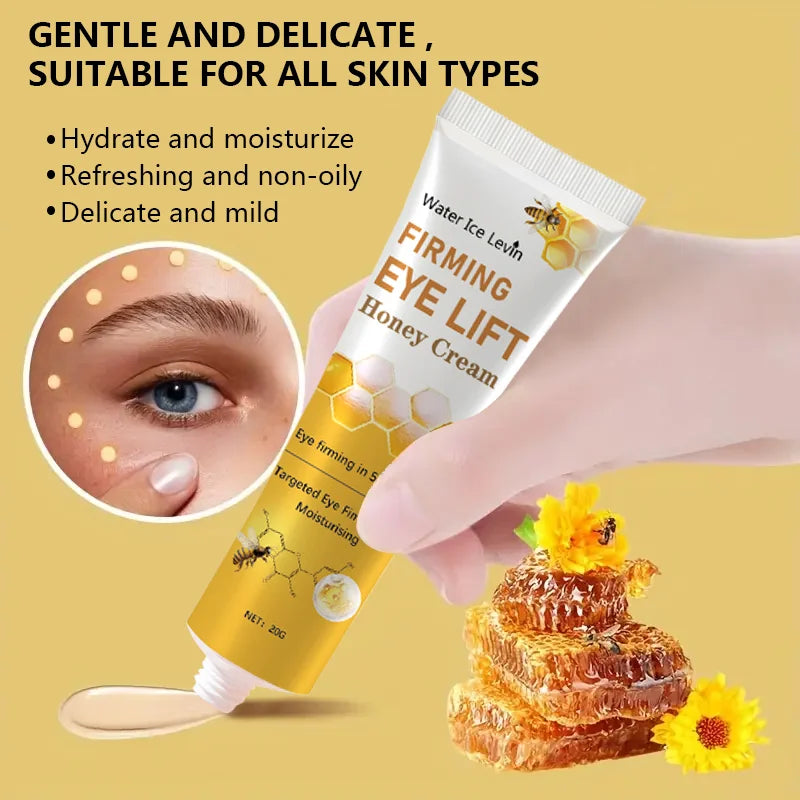Honey Eye Cream lightens dark circles, firming skin Instant Eye Repair Essence Eye Beauty treatment Qme