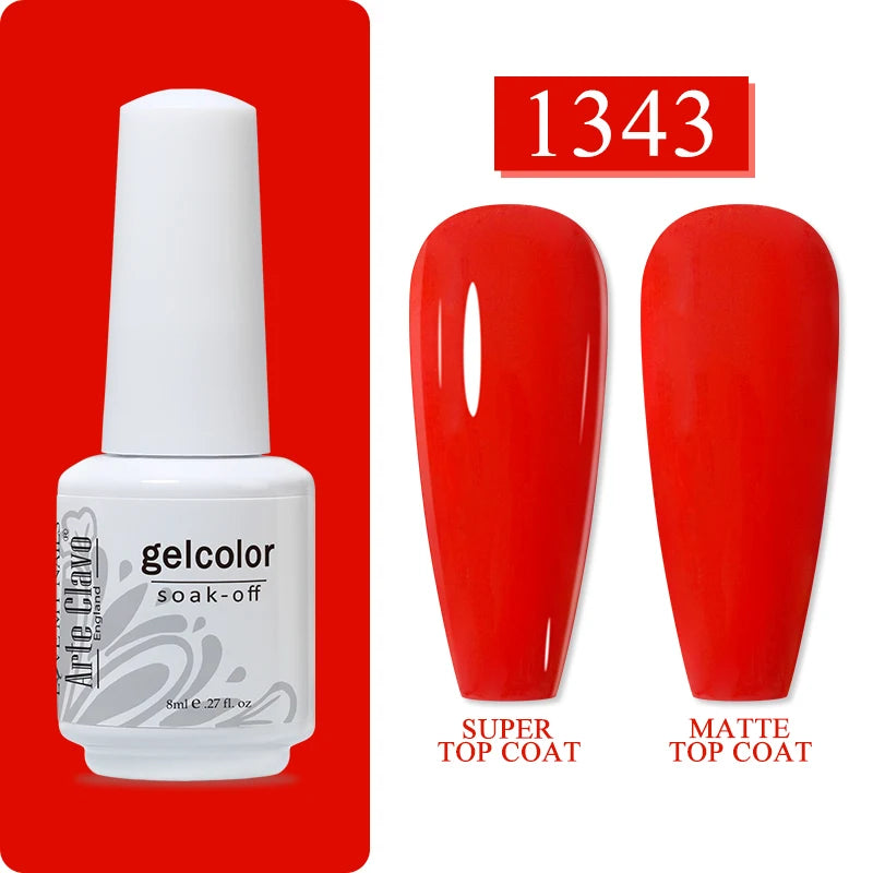 Arte Clavo Art Nails Varnish Base Coat Gel Nail Polish UV LED Lamp