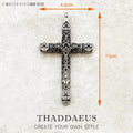 Pendant Majestic Cross & Crown Jewelry Europe 925 Sterling Silver Symbolism Promises Shield And Certaint Gift For Woman Men Qme 4