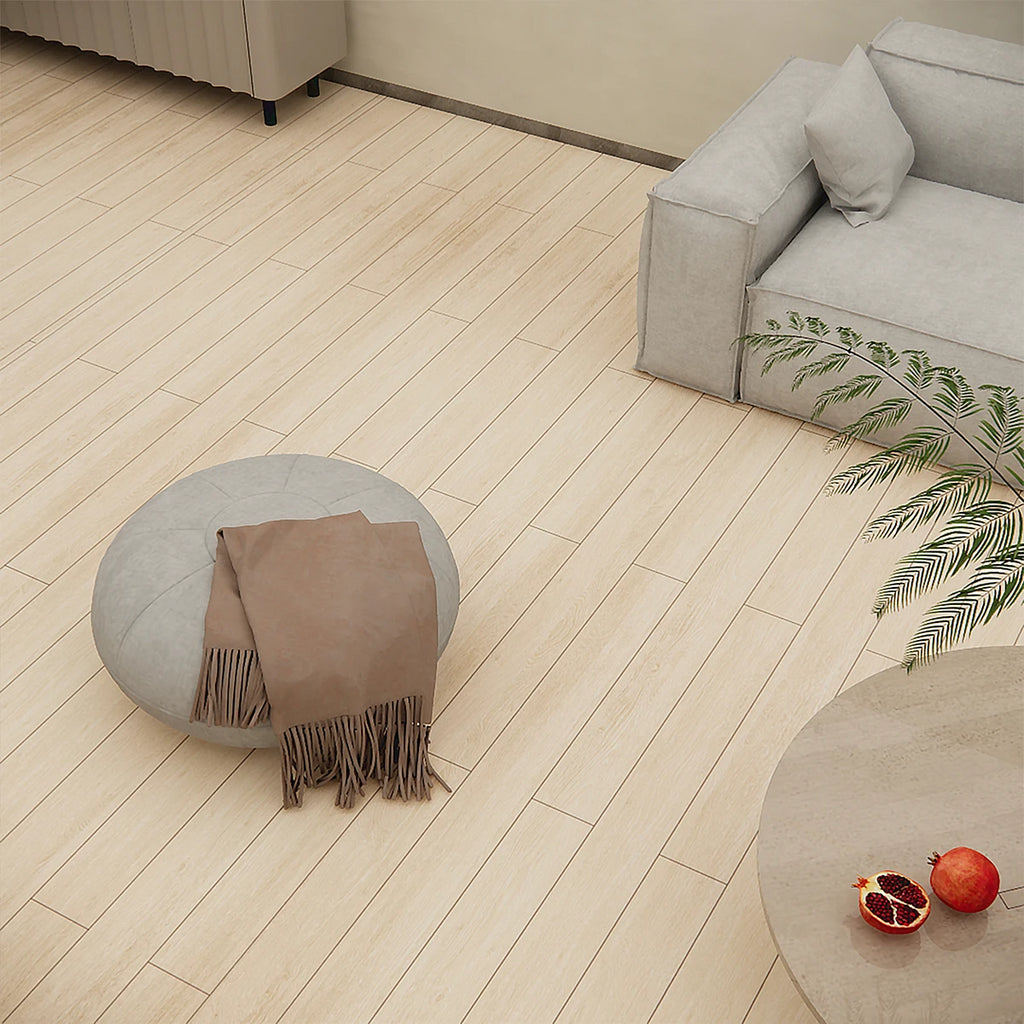 Self-adhesive Waterproof Solid Floor Stickers Suitable Living Rooms Qme