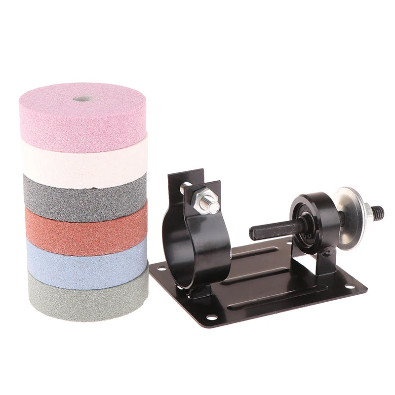 Metal Polish Grinder Machine Sander Conversion Head Grindstones Qme
