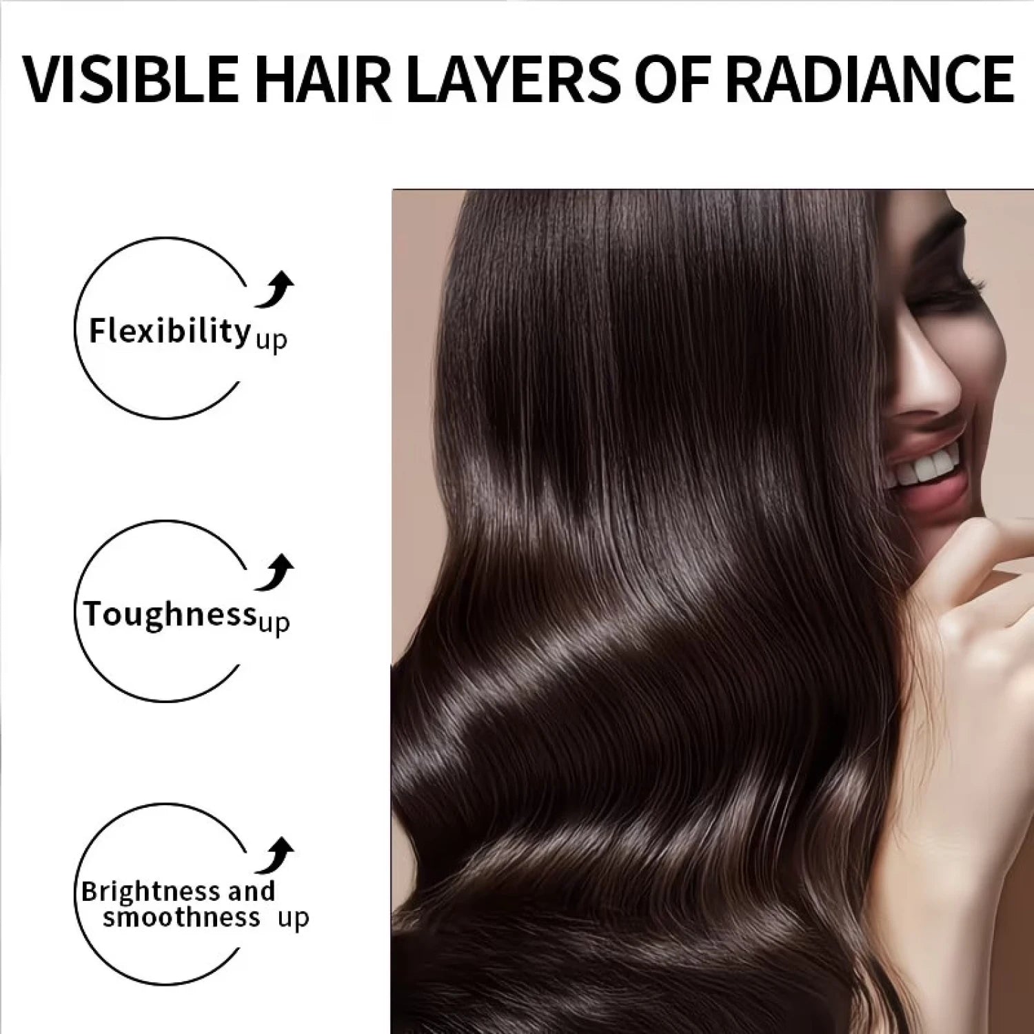 Collagen & Keratin Hair Mask - Biotin 10-in-1 Formula for Smooth, Shiny & Repaired Hair Qme