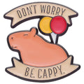 Don't Worry Be Cappy Enamel Pins Badge Backpack Brooch Lovely Animals Cartoon Capybara Lapel Wholesale Accessories Kids Hat Gift Qme style 1