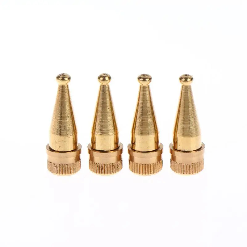 4 Speaker Spikes Hi-fi Feet Stands Accessories Copper M8 Thread Qme 35mm 4pcs