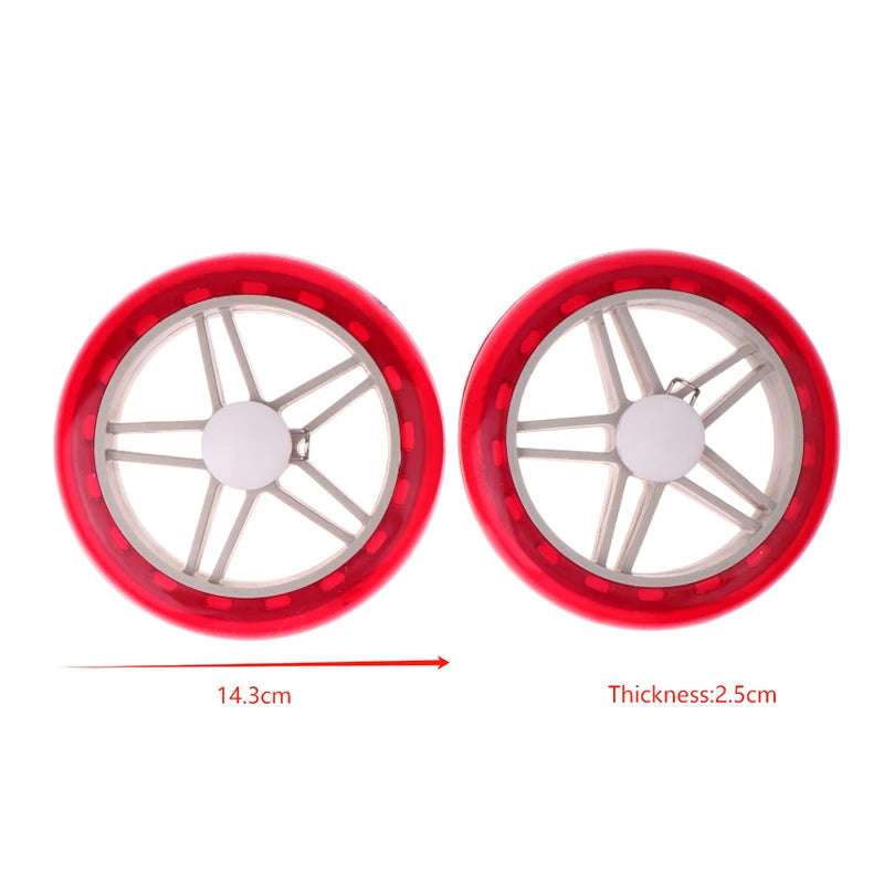 Travelling Trolley Caster Wear-resistant Anti Slip Shopping Cart Tire Qme
