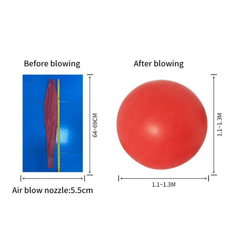 Huge Balloons Giant Latex Performance Decor Balloon Party Celebration Qme