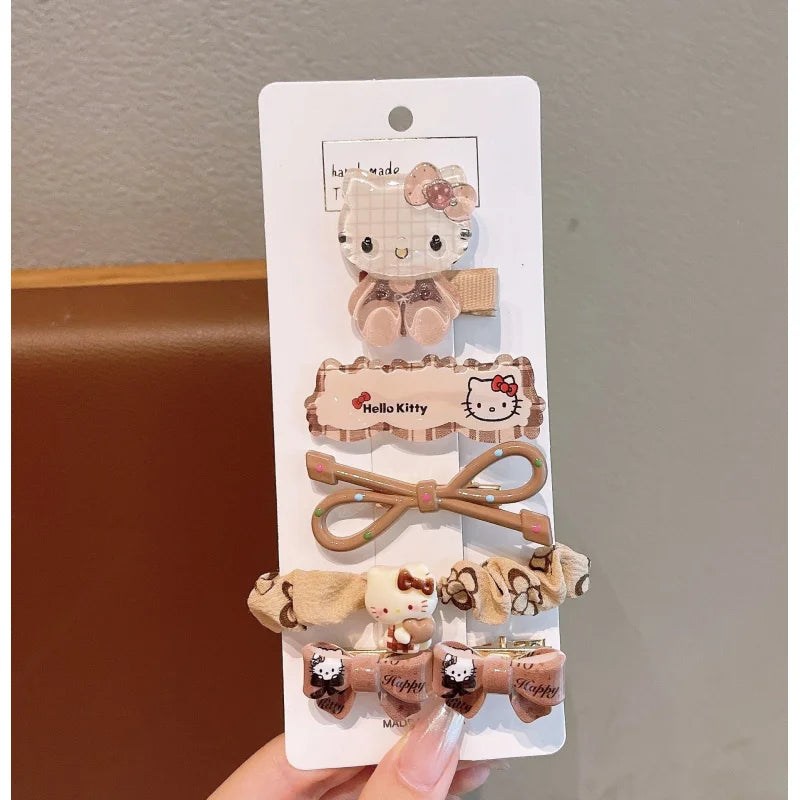 Colorful Stray-hair Duckbill Clip Kuroomi Student Cartoon Hair Girls Qme