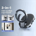 360 Rotatable 3-in-1 Magnetic Phone Holder Suction Mount Anti-scratch Qme Default Title
