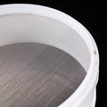 White Plastic Fine Mesh Strainer Flour Colander Sifter Sieve Kitchen Tool. Qme one size